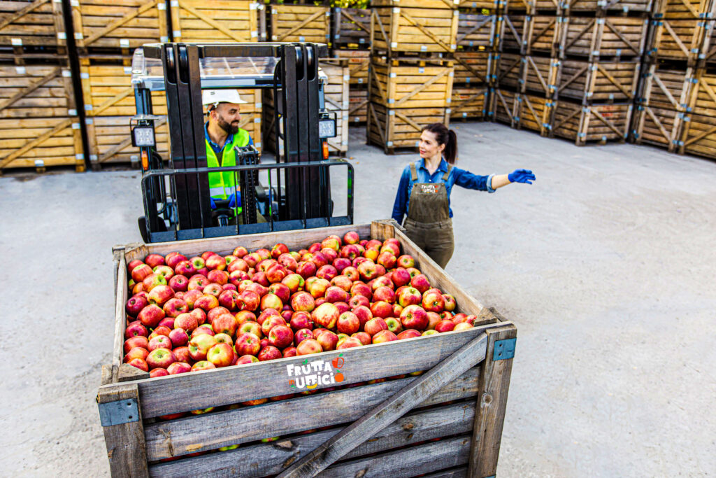 STOCCAGGIO FRUTTA IN UFFICIO